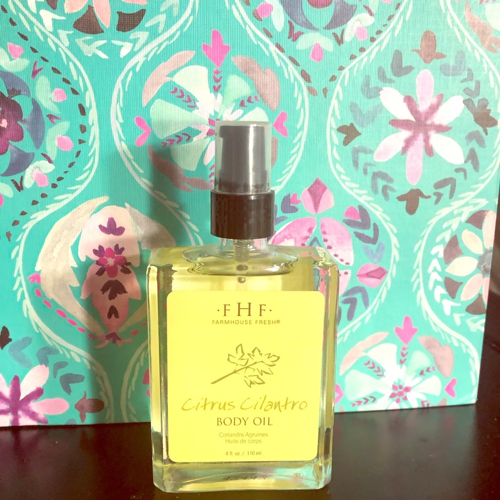 Farm House Fresh Citrus Cilantro Body Oil